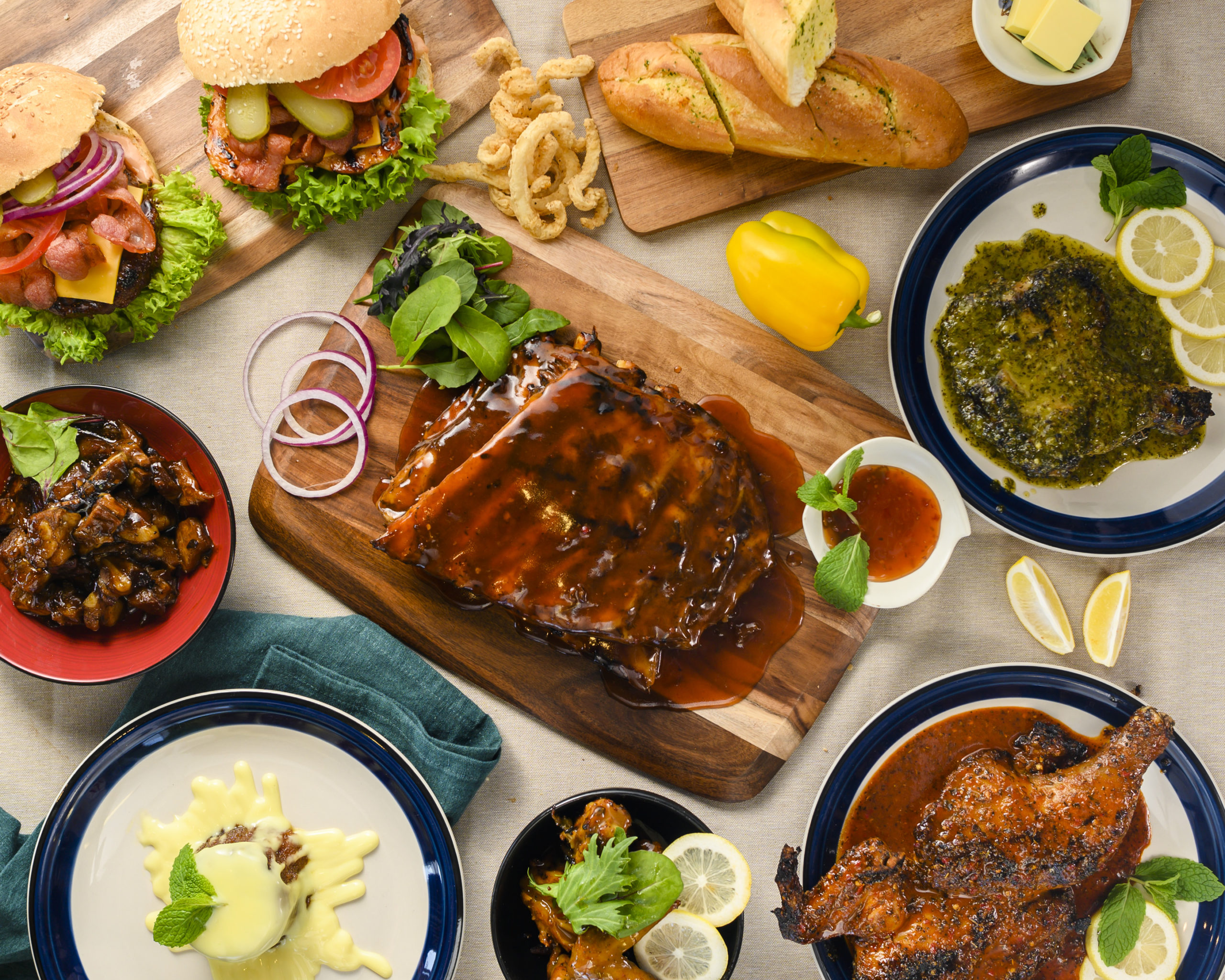 Rack N Roll Ribs, Chicken & Burgers