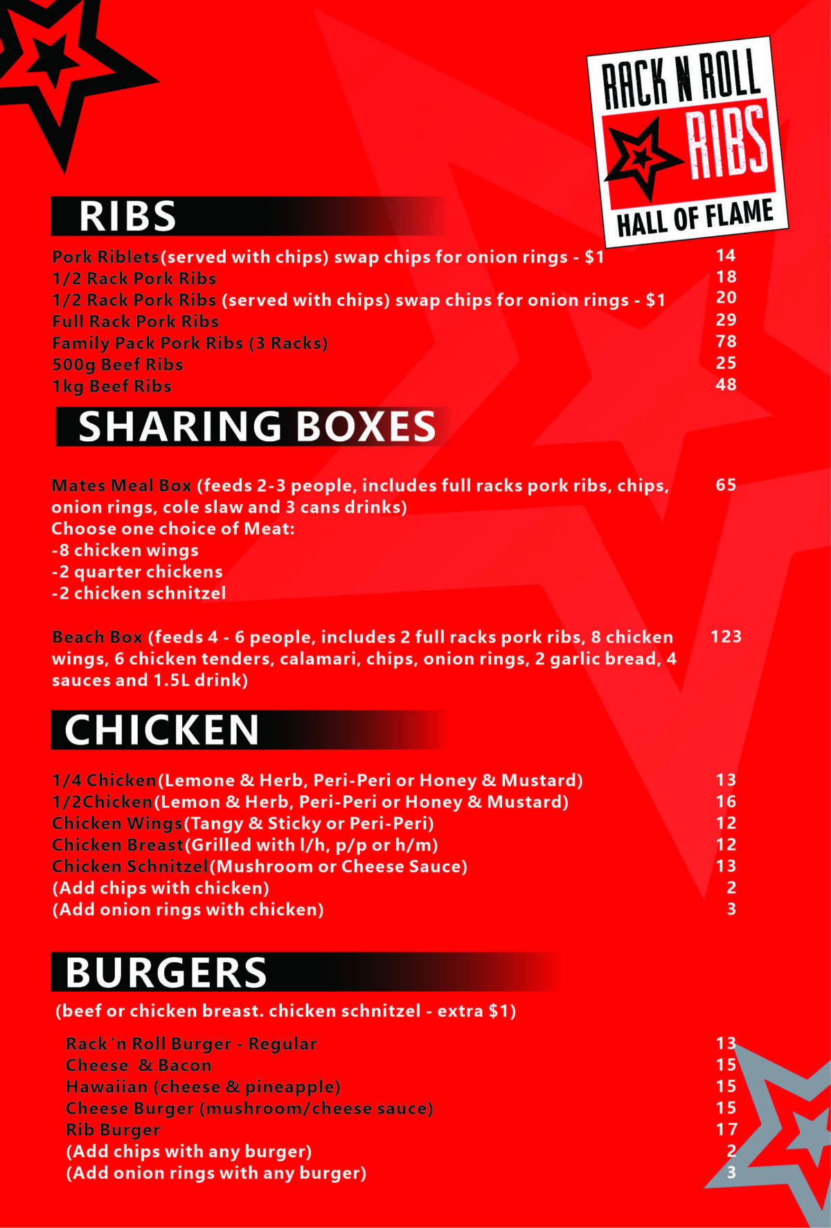 Main Menu Rack N Roll