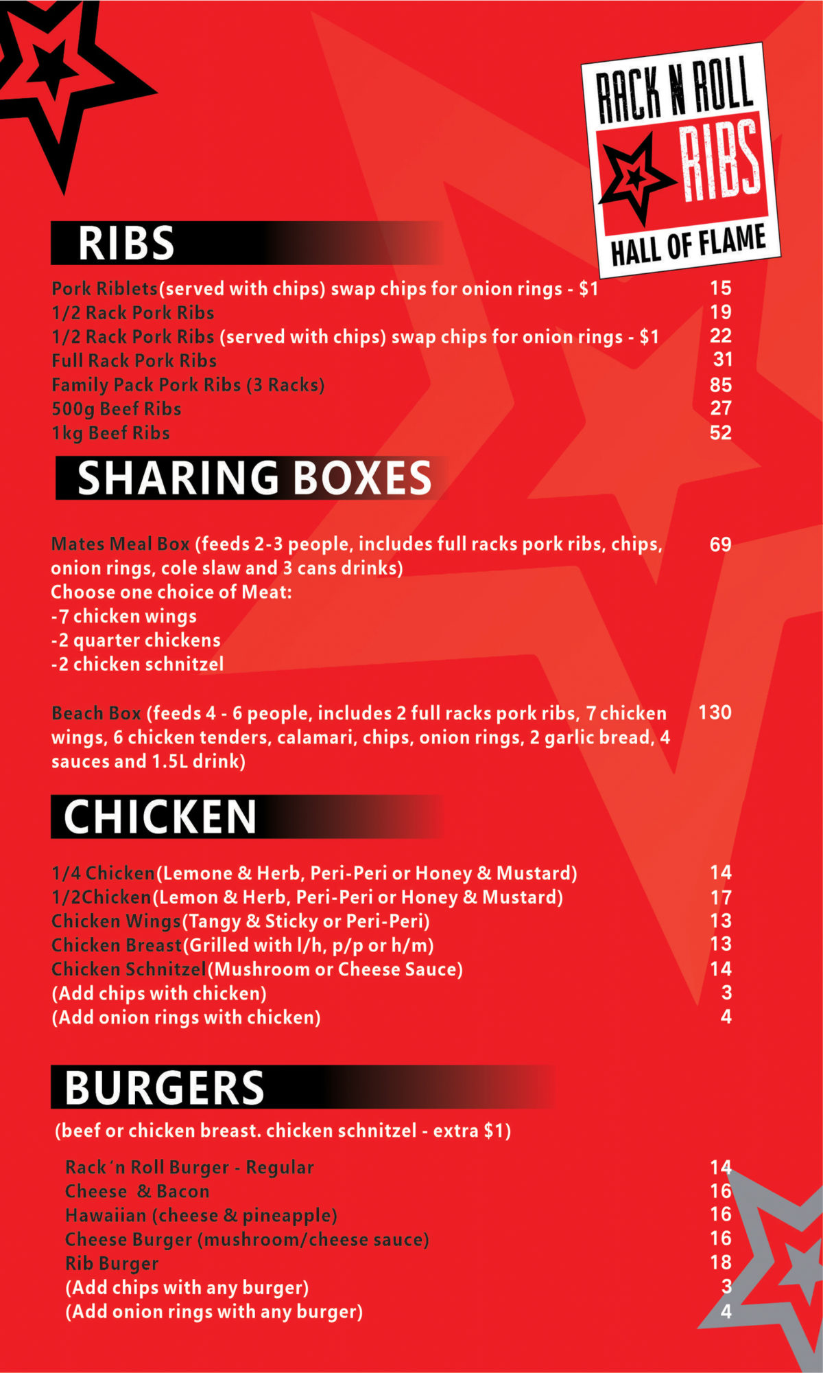 Main Menu Rack N Roll